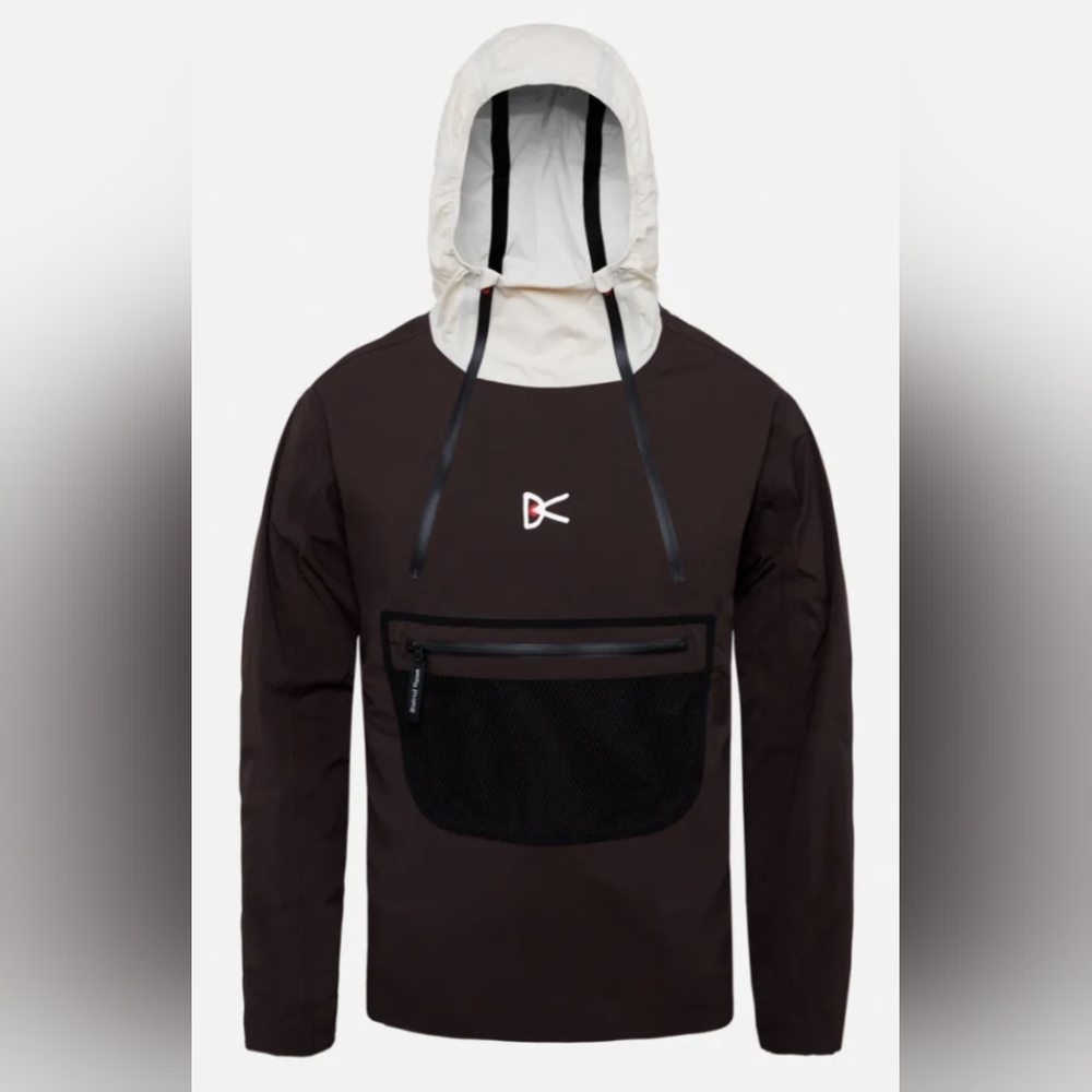 NWT District Vision 3-Layer Vassa Access Shell Cacao Men's Size Medium